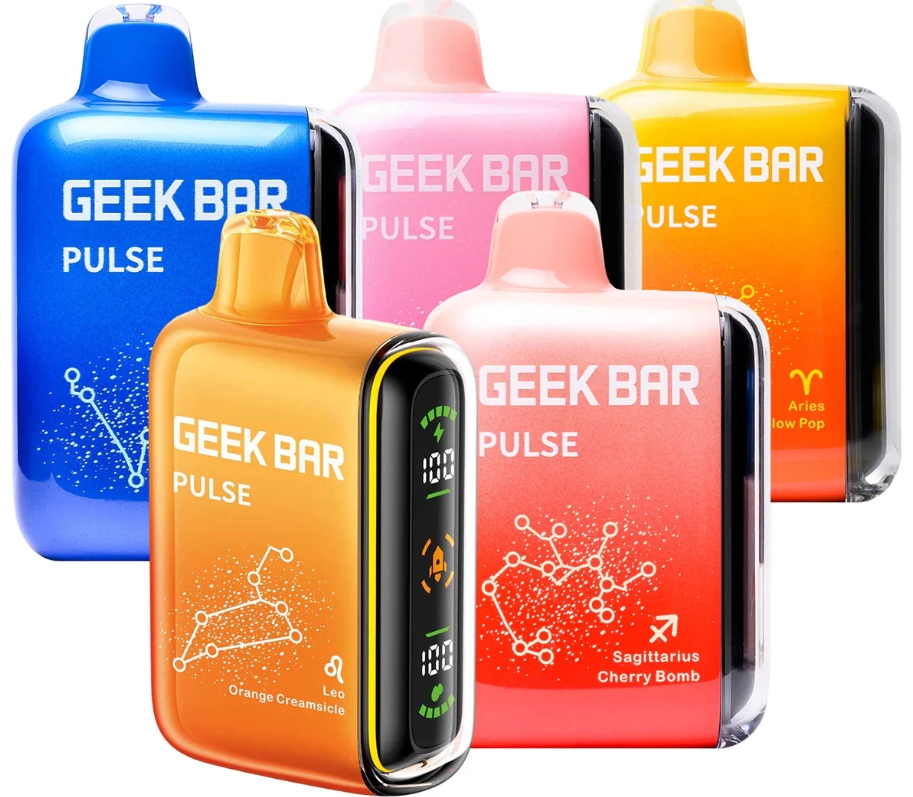 Geek Bar Pulse 15k Puffs Vape - Ghiacciolo all'arancia: Una Rivoluzione di Gusto nel Mercato Italiano del Vaping